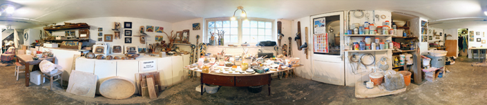 My studio in one of Paul Forsey's panoramas